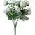 Set of 2 Realistic Charm White Tulip Flower stick