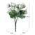 Set of 2 Realistic Charm White Tulip Flower stick