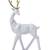 White Reindeers Figurine