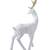 White Reindeers Figurine