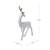 White Reindeers Figurine
