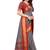 Kimisha Women's Grey Silk Saree With Blouse Piece