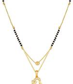 White mangalsutra