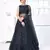 Navy-blue Thread with Sequins embroidered net semi stitched wedding lehenga