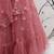 Dusty Pink Thread with Sequins embroidered net semi stitched wedding lehenga