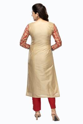 Multicolor hand woven viscose multicolor-kurtis 4