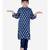 Block Print Cotton Kurta for Girls  Blue