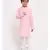 Boys Pink Cotton Kurta