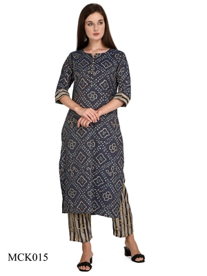 Rayon Fabric Fully Stitched Print 