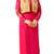 Women's Magenta Color Jacket Koti Style Floral Embroidery Semi-Stitched Salwar Kameez