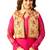 Women's Magenta Color Jacket Koti Style Floral Embroidery Semi-Stitched Salwar Kameez