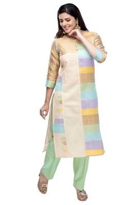 Multicolor printed viscose ethnic-kurtis 1