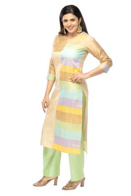Multicolor printed viscose ethnic-kurtis 3