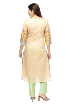 Multicolor printed viscose ethnic-kurtis 4