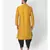 Yellow Dupion Silk Printed stitched   Kurta & &    Patiala