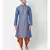 Blue Dupion Silk Printed stitched   Kurta & &    Patiala