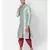 Light Green Dupion Silk Printed stitched   Kurta & &    Patiala