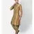 Brown Dupion Silk Printed stitched   Kurta & &    Patiala