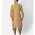 Brown Dupion Silk Printed stitched   Kurta & &    Patiala