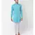 Blue Viscose Rayon Solid stitched   Kurta & &    Pajama