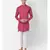 Red Viscose Rayon Solid stitched   Kurta & &    Pajama
