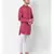 Red Viscose Rayon Solid stitched   Kurta & &    Pajama