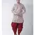 Off White Dupion Silk DEYANN Pathani Kurta and Patiala Set