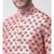 pink Dupion Silk DEYANN Pathani Kurta and Patiala Set