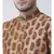 Brown Dupion Silk DEYANN Pathani Kurta and Patiala Set