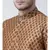Brown Dupion Silk DEYANN Pathani Kurta and Patiala Set