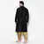 Black Dupion Silk DEYANN Kurta with Patiala set