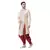 white Dupion Silk DEYANN Kurta with Patiala set