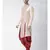 white Dupion Silk DEYANN Kurta with Patiala set