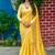Grey woven kanchipuram silk saree with blouse
