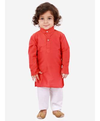Orange Elegant Kurta Pajama 1