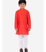 Orange Elegant Kurta Pajama