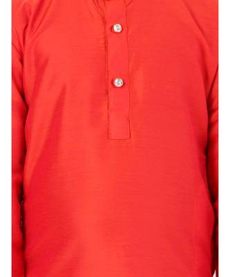 Orange Elegant Kurta Pajama 5