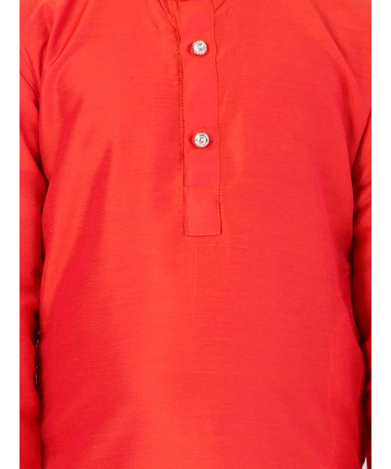 Orange Elegant Kurta Pajama
