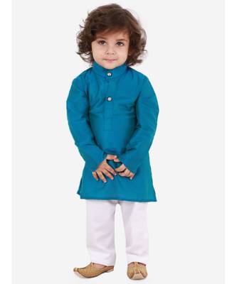 Blue Elegant Kurta Pajama 1