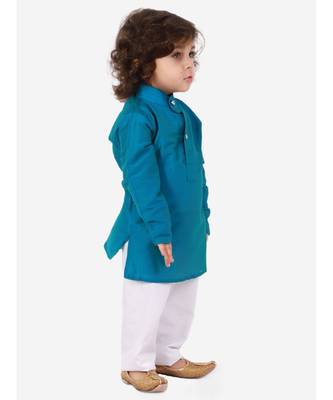 Blue Elegant Kurta Pajama 2