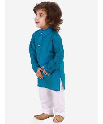 Blue Elegant Kurta Pajama 3