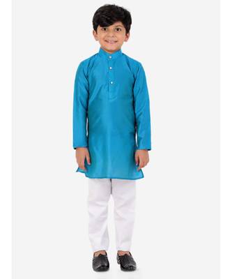 Blue Elegant Kurta Pajama 1
