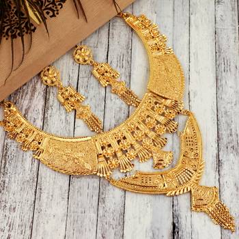 Gold zircon   chokers 2