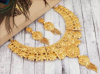 Gold zircon   chokers 1