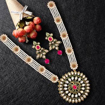 Multicolor pearl necklace-sets 1