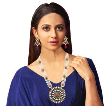 Multicolor pearl necklace-sets 2