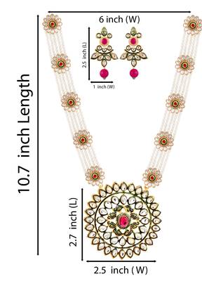 Multicolor pearl necklace-sets 3