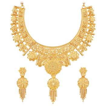 Gold zircon   chokers 4