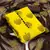 Yellow printed cotton salwar