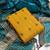 Yellow embroidered chanderi salwar